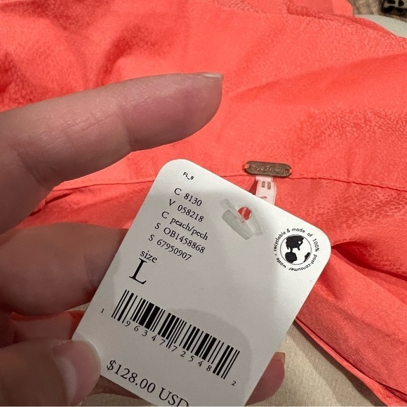 NWT Free People Simone Satin Mini Dress - Picture 14 of 14